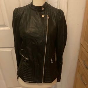 Leather jacket